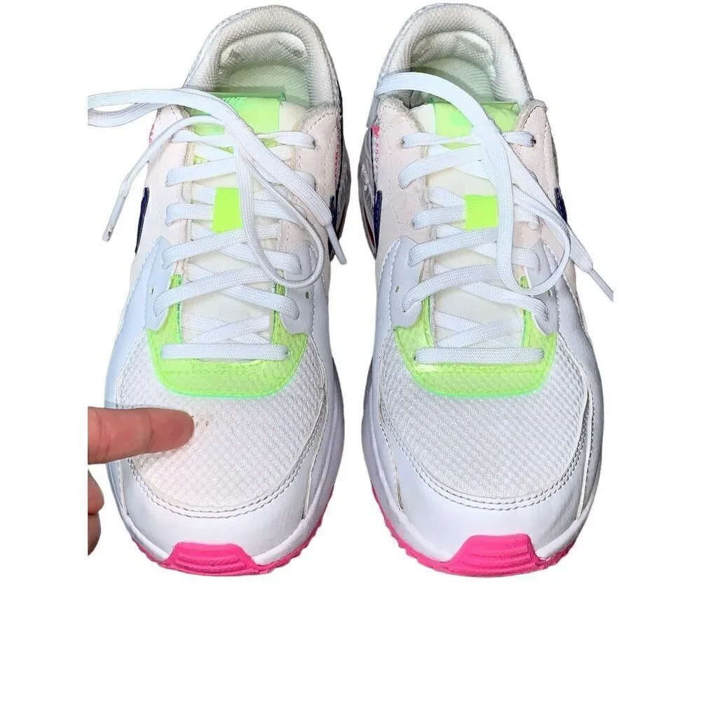 NIKE Air Max Excee White/Indigo Burst/Pink Blast